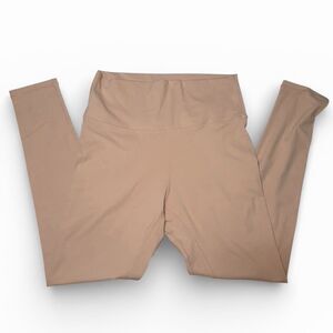 Lululemon Women's Tan/Pink Leggings, size 6